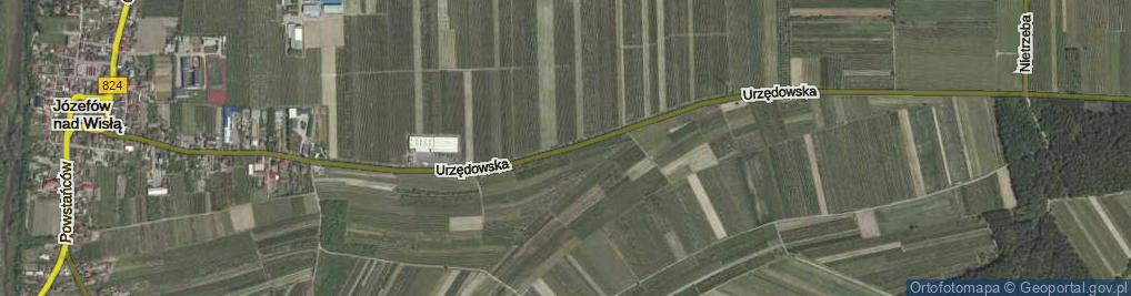 Zdjęcie satelitarne Urzędowska ul.